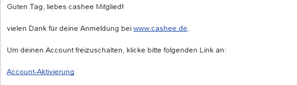 cashee-mail-activation