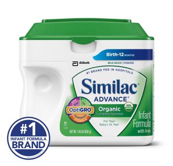 Similac Advance Organic Infant Formula with Iron