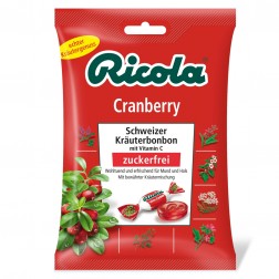 10 Ricola 利口乐蔓越莓精华+13种草本精华润喉糖 75g
