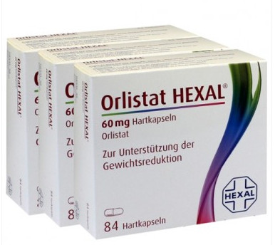 5 Hexal Orlistat 奥利司他 控油瘦身硬胶囊 84粒