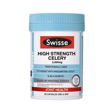 6 Swisse Ultiboost High Strength Celery Cap X 50