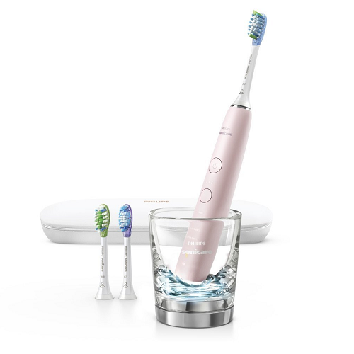 Philips Sonicare DiamondClean Smart Electric, Rechargeable toothbrush for Complete Oral Care – 9300 Series, Pink, HX9903 21