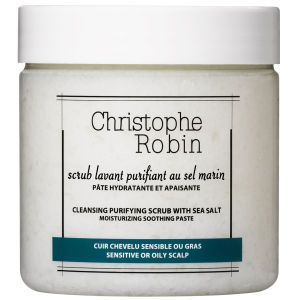 CHRISTOPHE ROBIN CLEANSING PURIFYING SCRUB WITH SEA-SALT (8OZ)