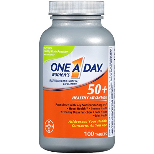 One A Day Women's 50+ Healthy Advantage Multivitamin, 100 Count
