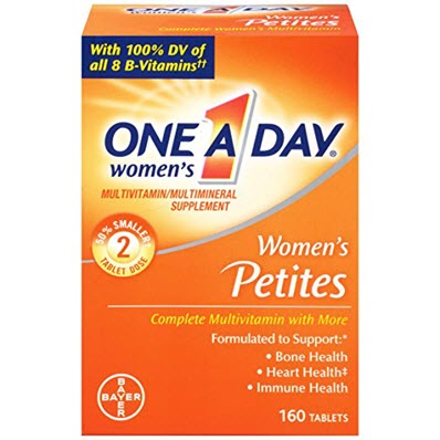 One A Day Women's Petites Complete Multivitamin, 160-Count