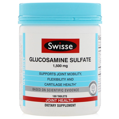 Swisse 硫酸葡萄糖胺 1500毫克，180片