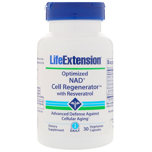 Life Extension Optimized NAD+ Cell Regenerator with Resveratrol 