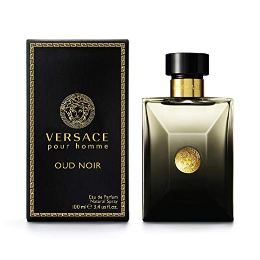 Versace OUD Noir Eau De Parfum Spray, 3.4 Ounce