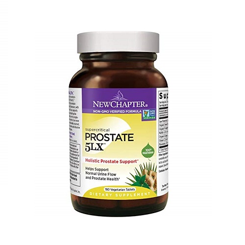 New Chapter Prostate Supplement - Prostate 5LX with Saw Palmetto + Selenium for Prostate Health