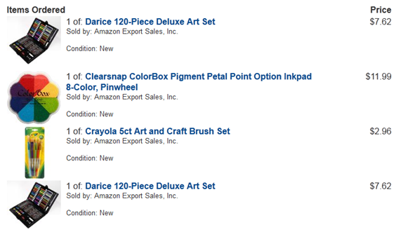 Darice 120-Piece Deluxe Art Set