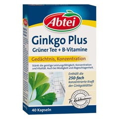 Abtei Ginkgo Grüner Tee B-Vitamine