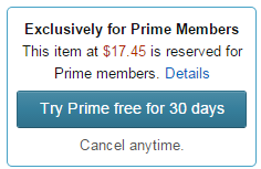 Exclusively for Prime Members