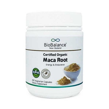 BioBalance Maca Root Certified Organic 200 vegecaps