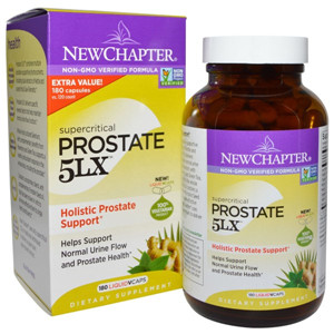 1 New Chapter, Supercritical Prostate 5LX, 180 Softgels