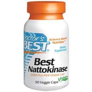 10-2Doctor's Best, Best Nattokinase, 2,000 FU, 90 Veggie Caps