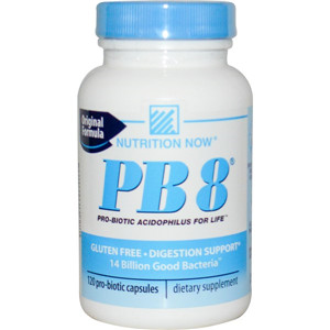 12 Nutrition Now, PB8, Original Formula, Pro-Biotic Acidophilus, 120 Pro-Biotic Capsules