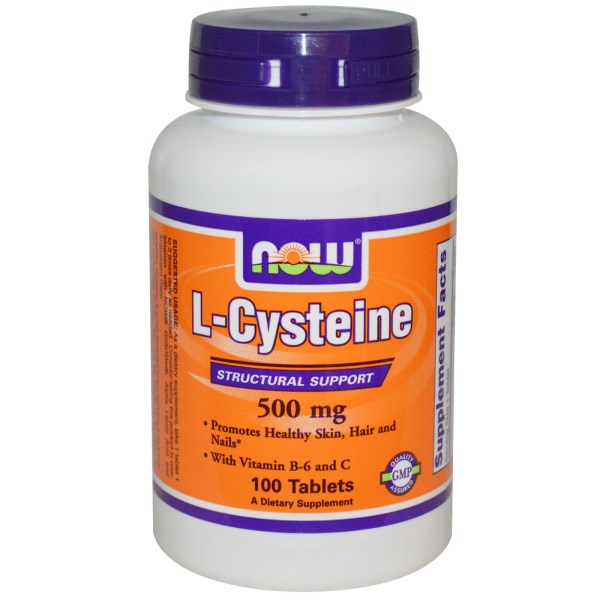 12Now Foods, L-Cysteine, 500 mg, 100 Tablets