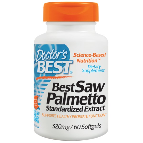 13Doctor's Best, Best Saw Palmetto, Standardized Extract, 320 mg, 60 Softgels