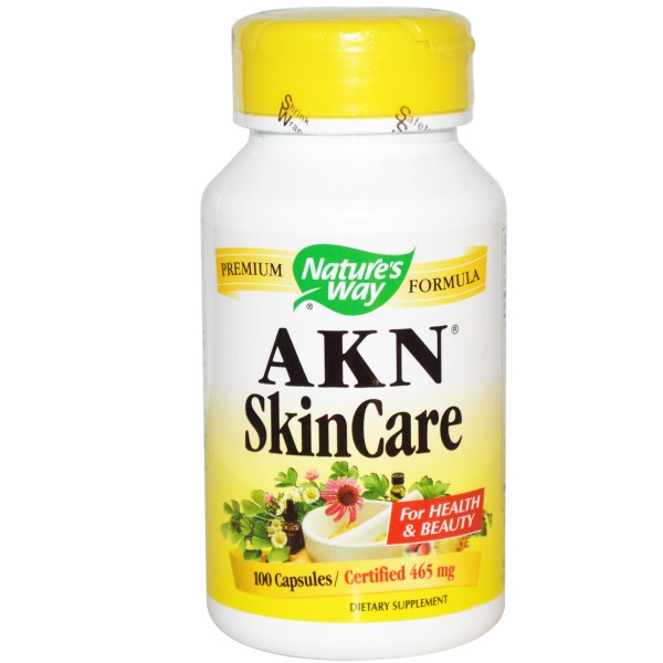 16 Nature's Way, AKN SkinCare, 100 Capsules