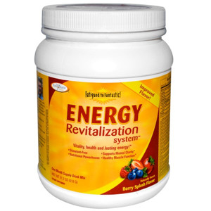 18 Enzymatic Therapy, Fatigued to Fantastic!, Energy Revitalization System, Berry Splash Flavor, 21.6 oz (612 g)