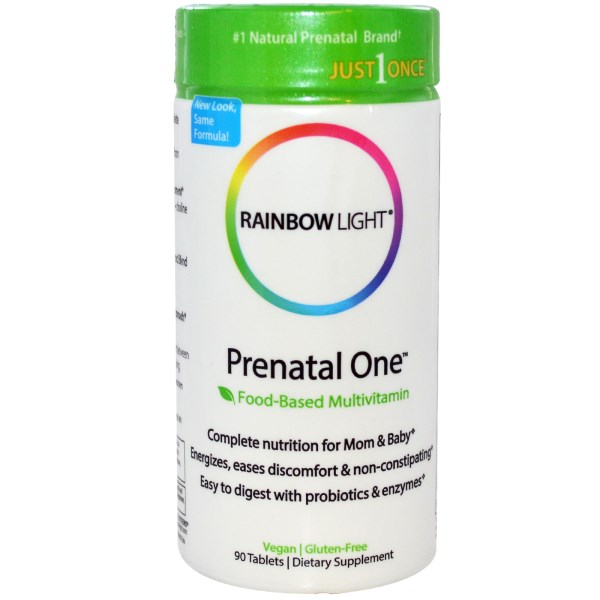 3 Rainbow Light, Just Once, Men's（Women's、Prenatal） One, Food-Based Multivitamin, 150 Tablets