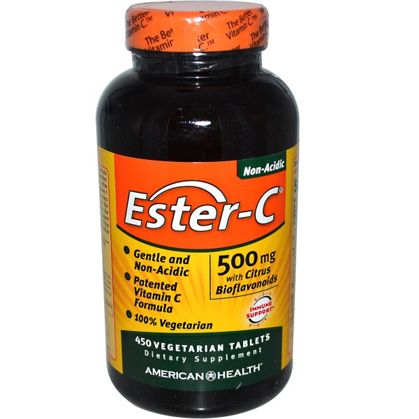 5 American Health, Ester-C, 500 mg, 450 tabs