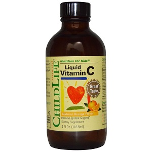 8 ChildLife, Liquid Vitamin C, Natural Orange Flavor, 4 fl oz (118.5 ml)