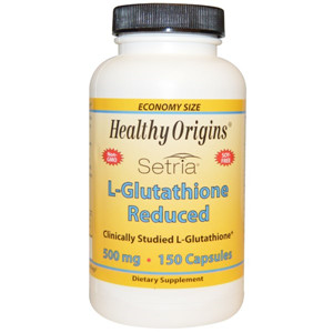 9 Healthy Origins, Setria, L-Glutathione Reduced, 500 mg, 150 Capsules