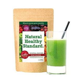 Natural Healthy Standard ミネラル酵素グリーンスムージー アセロラ味 200g