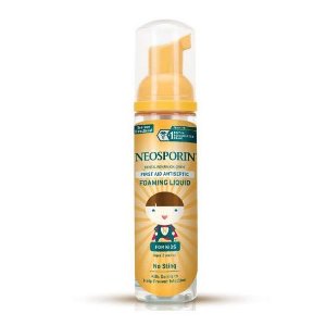 Neosporin First Aid Antiseptic Foam for Kids