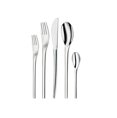 WMF Nordic 30-Piece Flatware Set, Silver