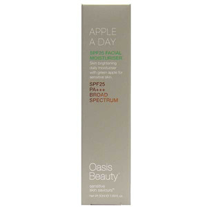 oasis beauty Apple A Day SPF25 Facial Moisturiser