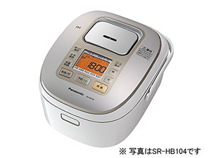 パナソニック IHジャー炊飯器 1合~1升 ホワイト SR-HB184-W