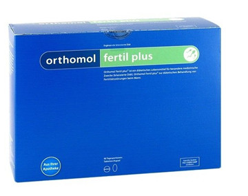 1 Orthomol 男性备孕提高精子活力营养胶囊组合装 90袋（口服片+胶囊）