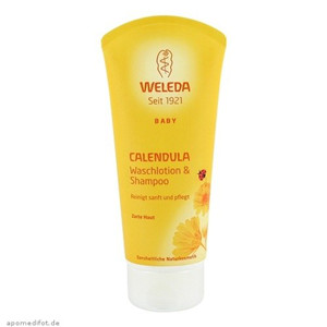 10Weleda 维蕾德 金盏花2合1婴幼儿洗发沐浴乳 200ml