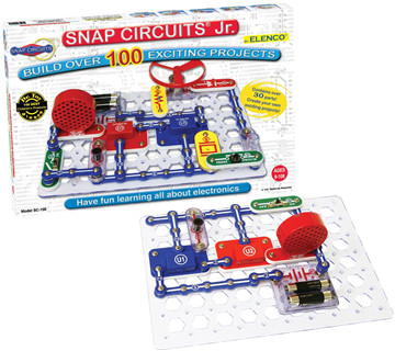 3 Snap Circuits Jr. SC-100 Electronics Discovery Kit