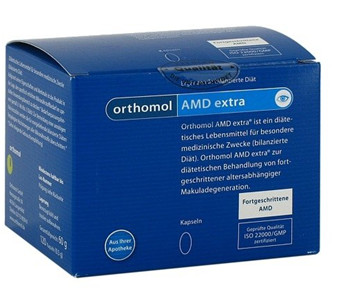 4 Orthomol 预防白内障老年黄斑变性营养胶囊 120粒