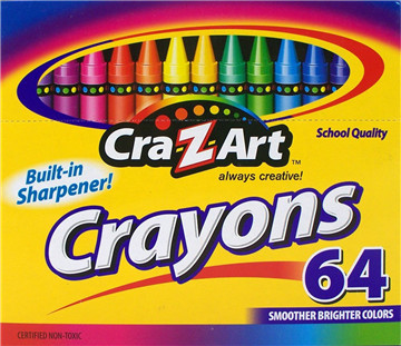 8 Cra-Z-art Crayons, 64 Count (10202)