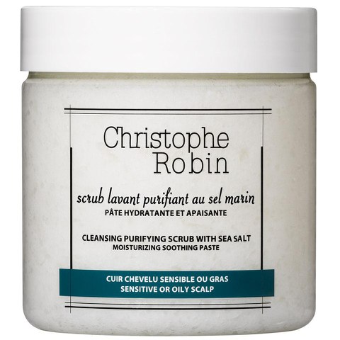 CHRISTOPHE ROBIN CLEANSING PURIFYING SCRUB WITH SEA-SALT (250 ML)