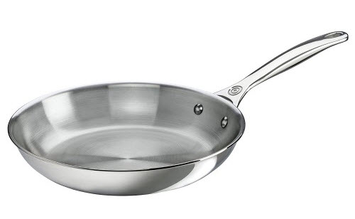 Le Creuset Tri-Ply Stainless Steel Fry Pan, 10-Inch