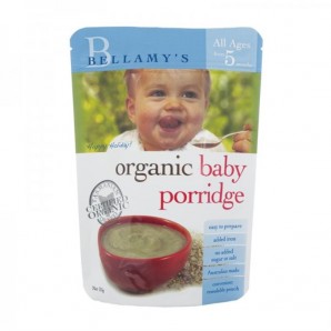 14 Bellamy's 贝拉米 有机婴幼儿麦片粥 宝宝辅食 5个月以上 125g