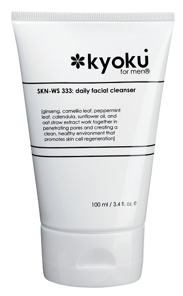 3 Facial Cleanser For Men By Kyoku For Men Skin Care For Men Face Wash, Kyoku Skin Care Products For Men (3.4oz)