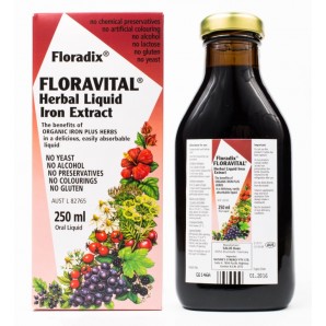 3 Floradix 铁元 草本有机液体铁 补铁补气血250ml