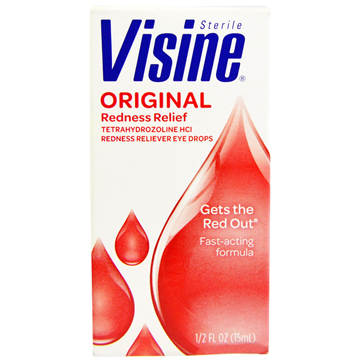 3 Visine 快速去红血丝滴眼液