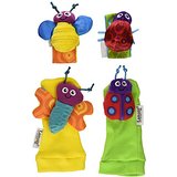 4 Tomy Lamaze Wrist Rattle and Foot Finder Set (Discontinued by Manufacturer)