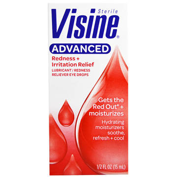 4 Visine 去红血丝 缓解炎症滴眼液