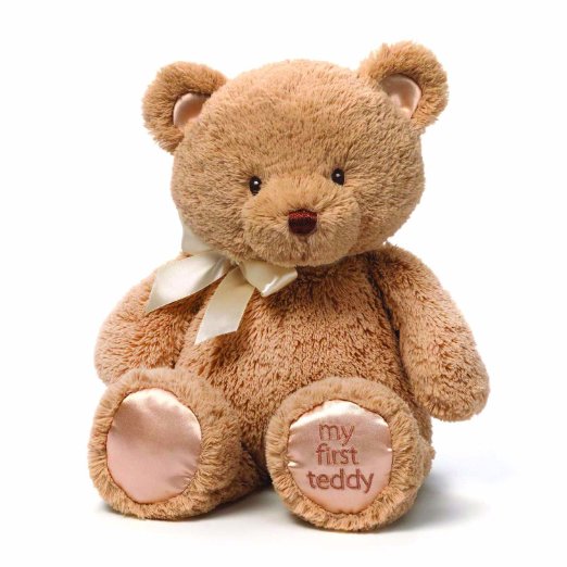 5 Gund My First Teddy Bear Baby Stuffed Animal, 15 inches