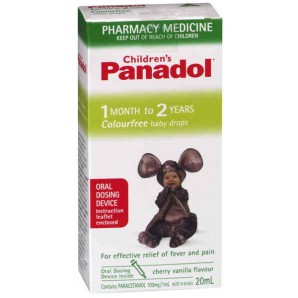 7 Panadol 婴儿感冒退烧止痛滴剂 1个月-2岁 20ml