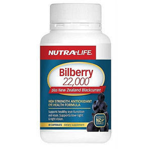 Nutra-LifeBilberry 22,000 plus NZ Blackcurrant