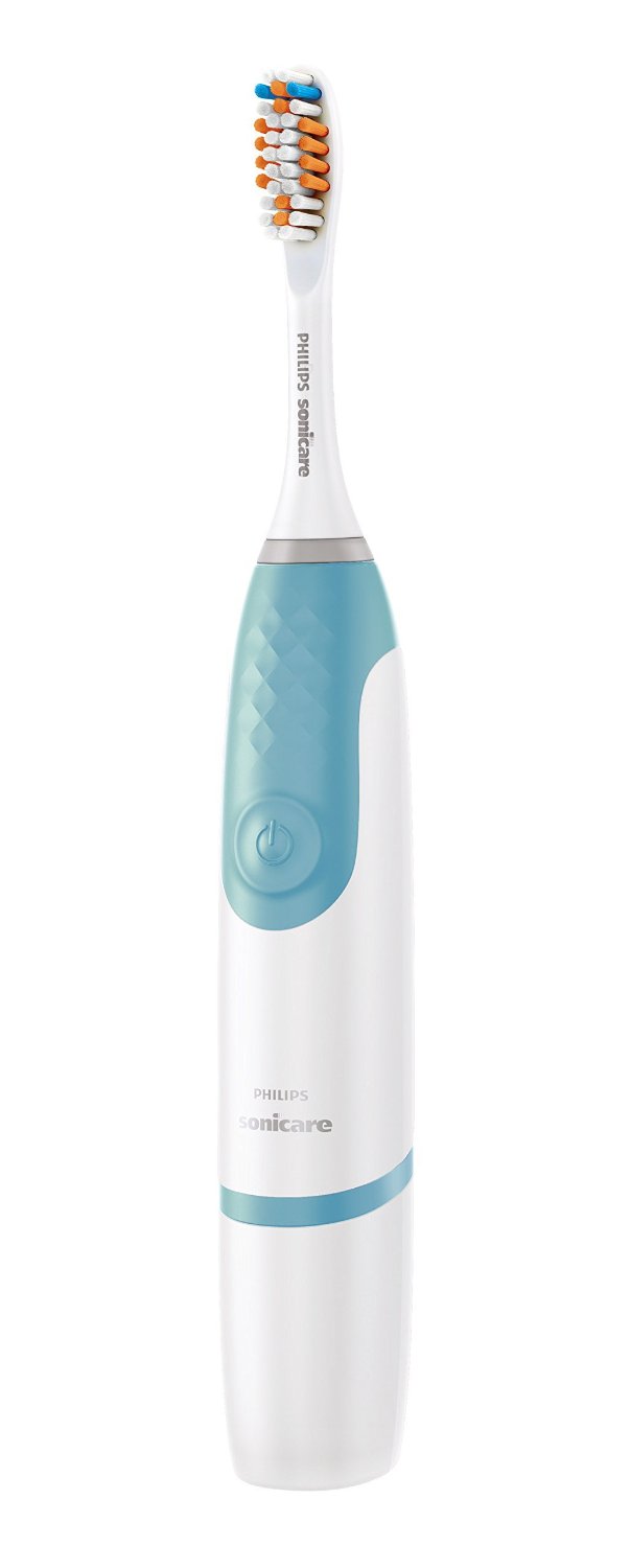 Philips Sonicare HX3631 06 Powerup Battery Toothbrush, Medium, Scuba Blue